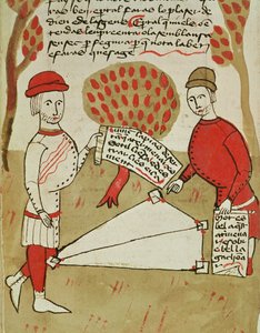 Ms 327 fol.226v Maan rajaaminen, Arnaud de Villeneuven (1240-1312) "Traite d